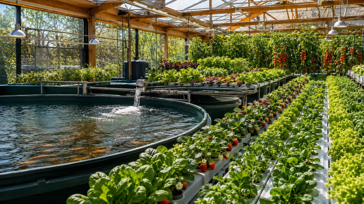 Visuel de préfiguration de la ferme aquaponique AQUAFERME